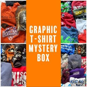 5 for $20 Graphic T-Shirt Mystery Box